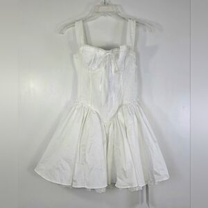 NEW MISS ROSIER CAMILLE CORSET COQUETTE MINI DRESS.